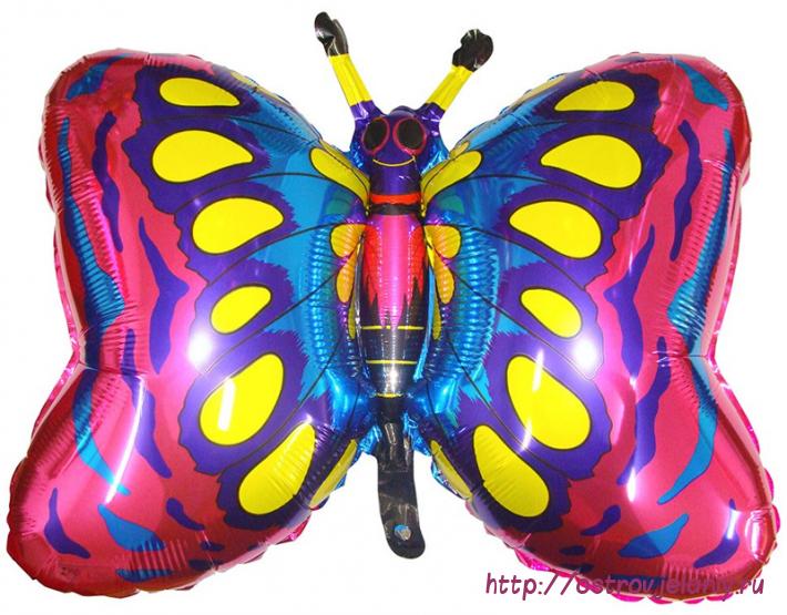 Воздушный шар (14&#039;&#039;/36 см) Мини-фигура, Бабочка