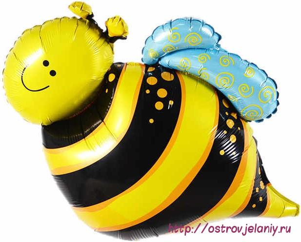 Шар (30&#039;&#039;/76 см) Фигура, Веселая пчела