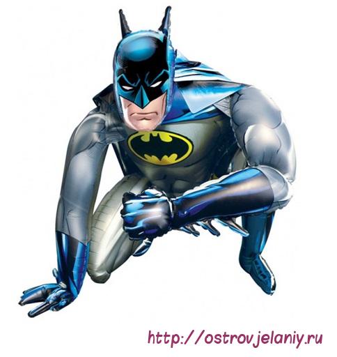 Воздушный шар (44&#039;&#039;/112 см) Ходячая Фигура, Бэтмен