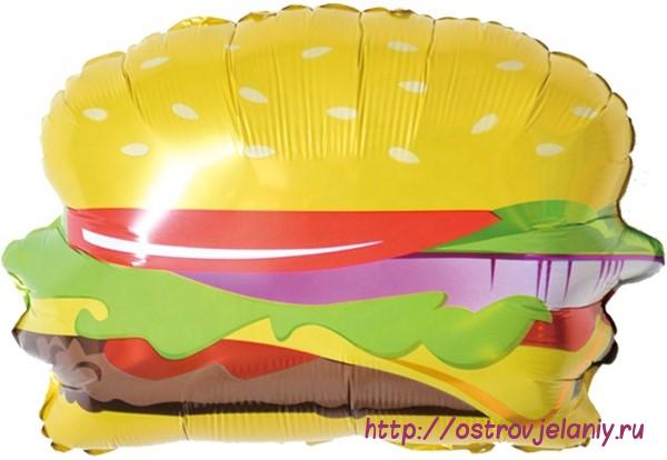Шар (21&#039;&#039;/53 см) Фигура, Гамбургер