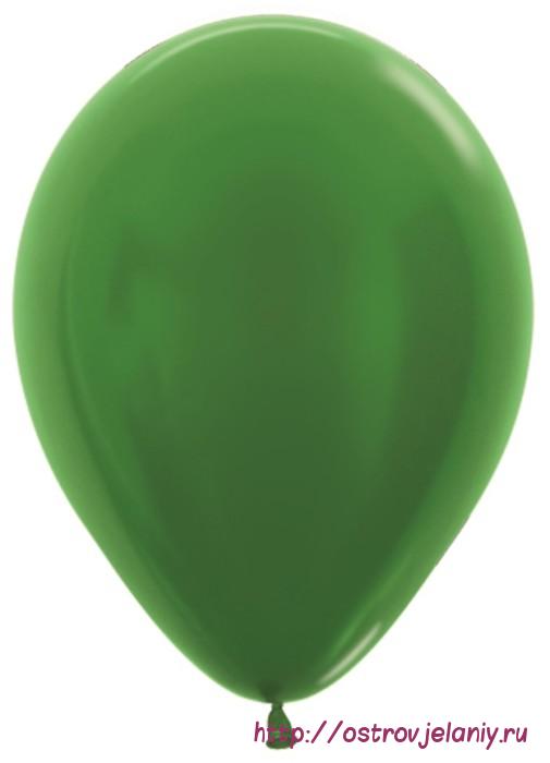 Шар (5&#039;&#039;/13 см) Зеленый (530), металлик