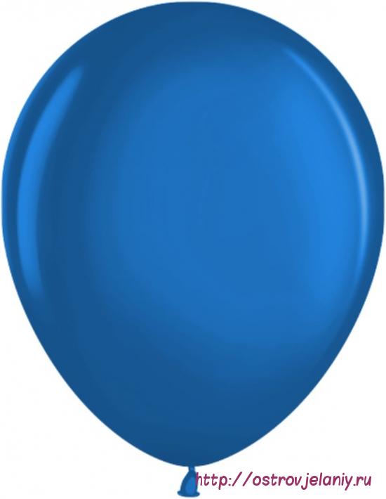 Шар (12&#039;&#039;/30 см) Синий (850), металлик