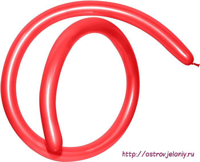 Шар для моделирования-ШДМ (1&#039;&#039;/3 см) Красный (515), металлик
