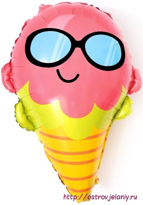 мороженое в очках