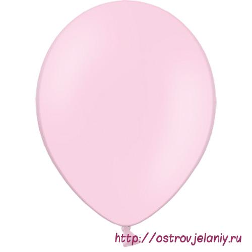 Шар (5&#039;&#039;/13 см) Розовый, пастель