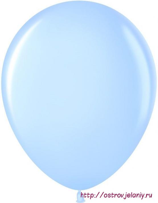Шар (5&#039;&#039;/13 см) Светло-голубой (454), пастель