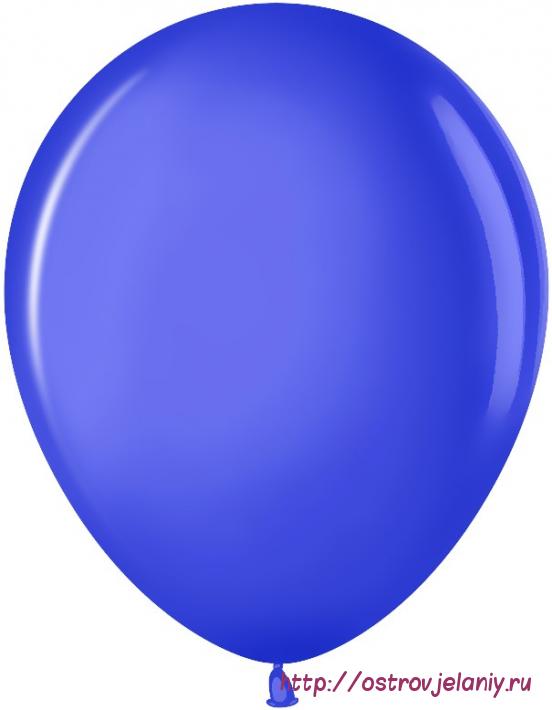 Шар (5&#039;&#039;/13 см) Синий (250), пастель