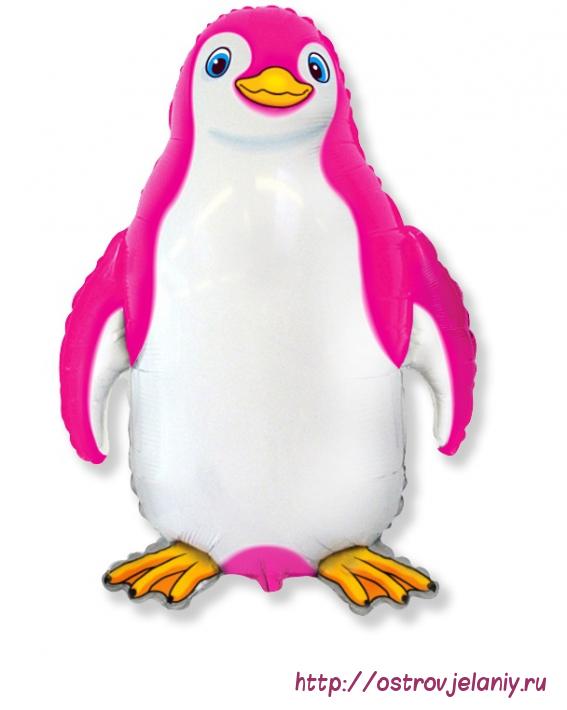 Воздушный шар (13&#039;&#039;/33 см) Мини-фигура, Счастливый пингвин, Фуше