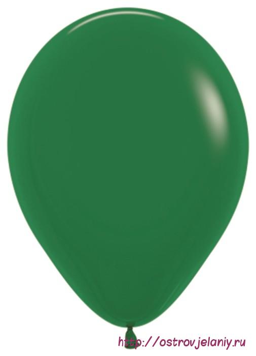 Шар (10&#039;&#039;/25 см) Темно-зеленый (032), пастель