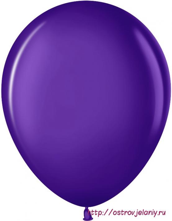 Шар (5&#039;&#039;/13 см) Фиолетовый (260), пастель