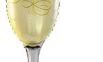 Воздушный шар с клапаном (17''/43 см) Мини-фигура, Бокал шампанского
