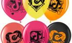 Воздушный шар (12''/30 см) Лайк Тайм, Будь в тренде, #LikeTime, Ассорти, кристалл, 2 ст